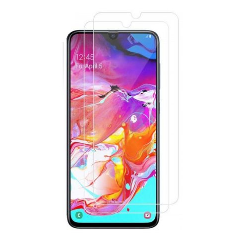 Schutzfolie Samsung Galaxy A70 Gehärtetes Glas - Gehärtetes Glas - Transparent