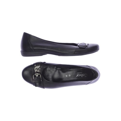 Gabor Damen Ballerinas, schwarz, Gr. 8