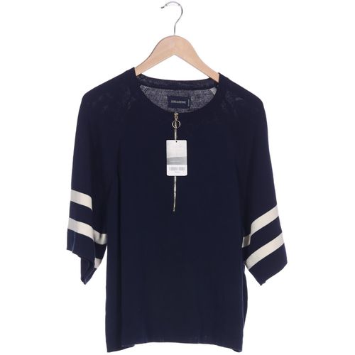 Zadig & Voltaire Damen Pullover, marineblau, Gr. 38