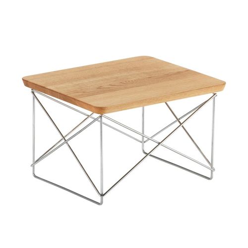 Vitra - Eames Occasional Table LTR, Eiche / chrom