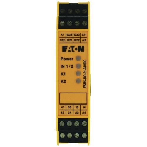 Sicherheitsrelais ESR5-NO-31-24VDC Eaton Betriebsspannung: 24 V/DC (B x H x T) 22.5 x 99 x 114.5 mm 1 St.