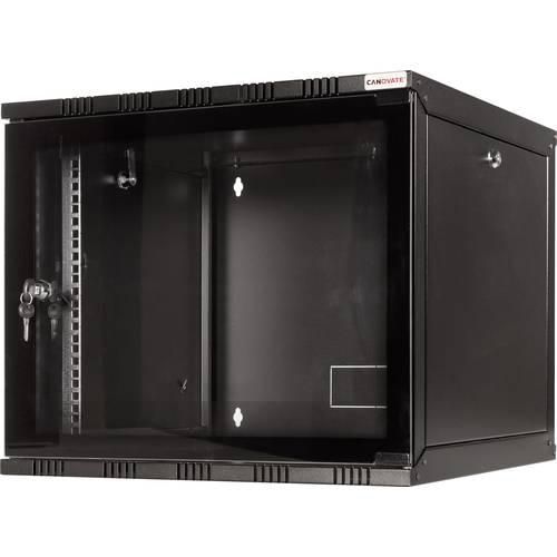 LogiLink 19 WALLMOUNT SOHO BOX 9U 540*550, BLACK, FLATPACK 19 Zoll Wandgehäuse (B x H x T) 540 x 456 x 550 mm 9 HE Schwarz (RAL 9005)