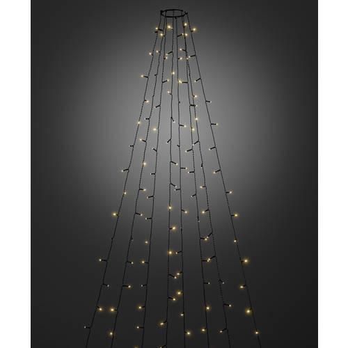 Konstsmide 6320-810 Weihnachtsbaum-Beleuchtung Baum Außen EEK: F (A - G) netzbetrieben Anzahl Leuchtmittel 240 LED Bernstein Beleuchtete Länge: 2.4 m