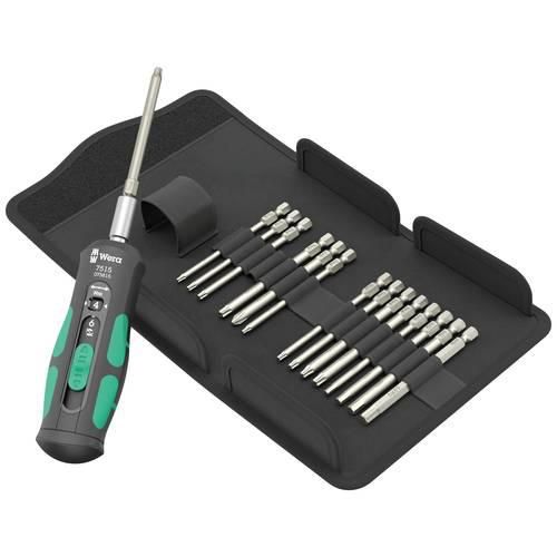 Wera 7515/16 Kraftform Safe-Torque Speed Universal 1 05075851001 Bit-Set 16teilig Kreuzschlitz Phillips, TORX BO, TORX Plus, Innen-Sechskant inkl.