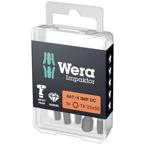 Wera 05057665001 Torx-Bit T 25 F 6.3 5 St.