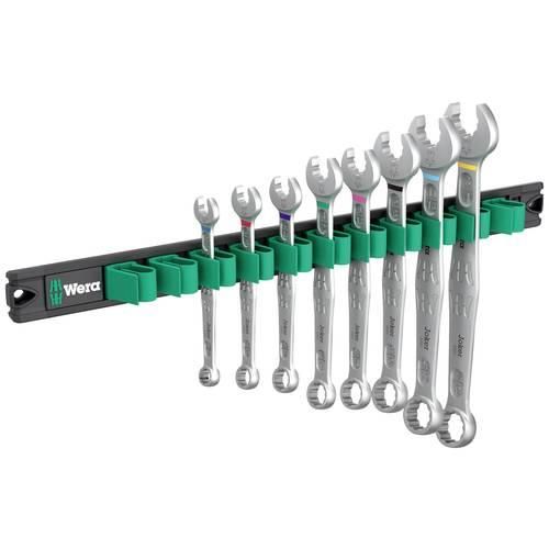 Wera 05020235001 9642 Magnetleiste 6003 Joker Imperial 1 Ring-Maulschlüssel-Satz 8teilig Schlüsselweite (Metrisch) 8 - 23 mm Schlüsselweite (Zoll) 1/2 - 11/16