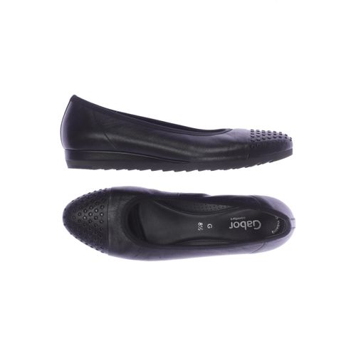 Gabor Damen Ballerinas, schwarz, Gr. 8.5