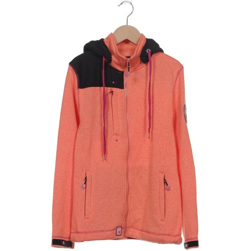 Geographical Norway Damen Kapuzenpullover, orange, Gr. 12