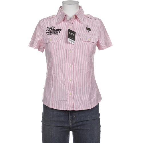 blauer Damen Bluse, pink, Gr. 42