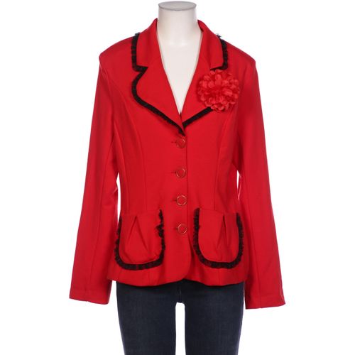 Pompoos Damen Blazer, rot, Gr. 38