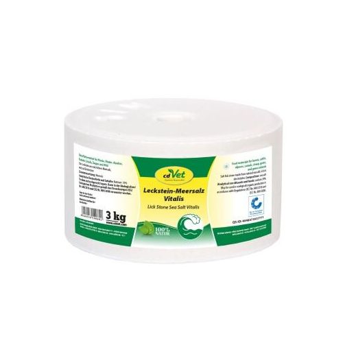 cdVet Leckstein Meersalz Vitalis 3 kg