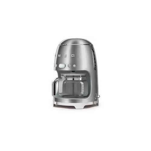 SMEG Filterkaffeemaschine "DCF02SSEU" Kaffeemaschinen Gr. 1,4 l, 10 Tasse(n), silberfarben (chrom)