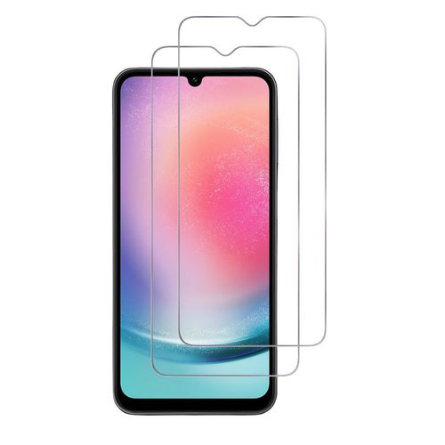 Schutzfolie Samsung Galaxy A24 5G Gehärtetes Glas - Gehärtetes Glas - Transparent