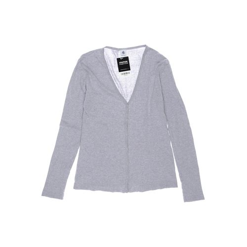 Petit Bateau Damen Strickjacke, grau, Gr. 146