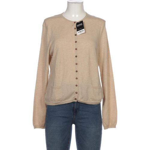 Iris VON Arnim Damen Strickjacke, beige, Gr. 46