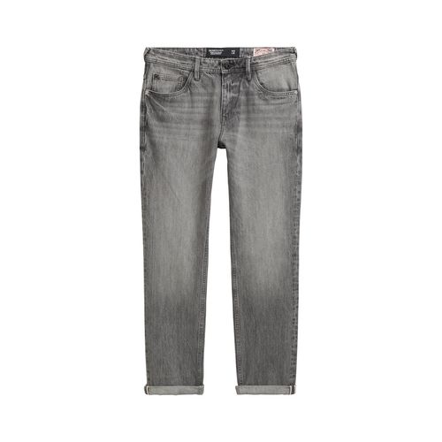 TOM TAILOR DENIM Herren TTAEDAN STRAIGHT Jeans, grau, Uni, Gr. 32/32