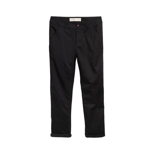 TOM TAILOR DENIM Herren Loose Tapered Fit Hose, schwarz, Uni, Gr. XL Image