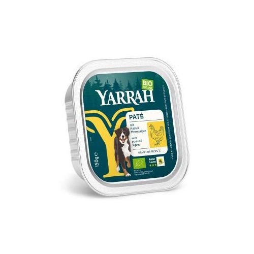 Yarrah Bio Adult Pastete Huhn mit Seetang 12x150 g