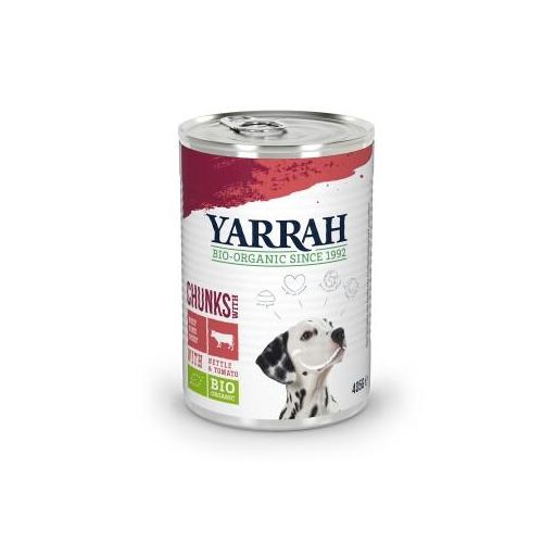 Yarrah Bio Adult Bröckchen Rind 12x405 g