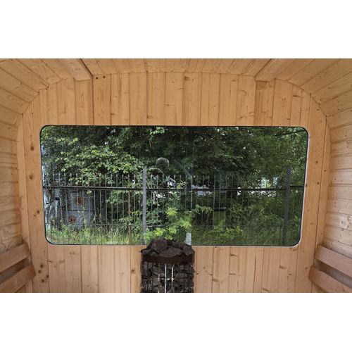 Wolff Fenster »Rückwand-Fenster«, für Sauna Luago 2x2