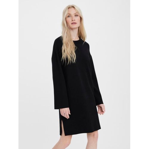 Vero Moda Strickkleid »VMGOLDNEEDLE WIDE LS ONCK DRESS REP LCS«