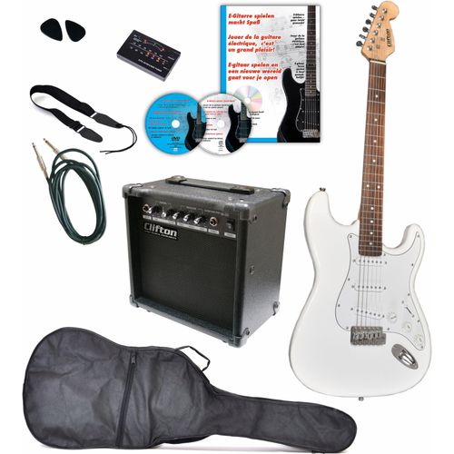 Clifton E-Gitarre »E-Gitarren Set, 10 teilig«, Komplettset