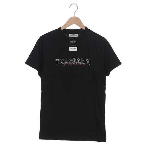 Trussardi Herren T-Shirt, schwarz, Gr. 48