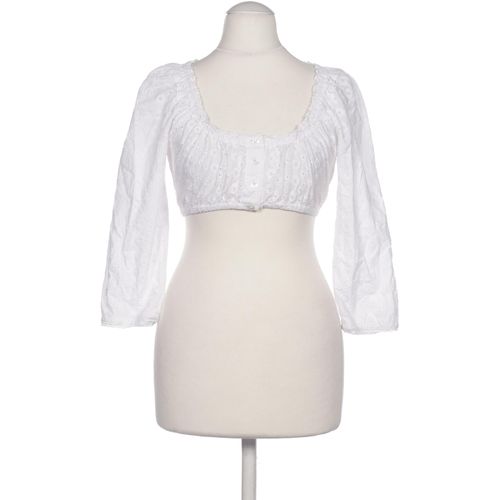 Julia Trentini Damen Bluse, weiß, Gr. 36