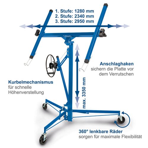 Plattenheber SCHEPPACH 