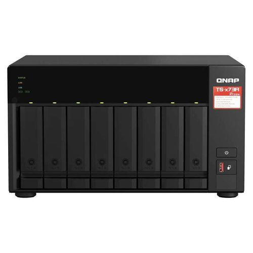 Netwerkopslag Qnap TS-873A-SW5T Zwart