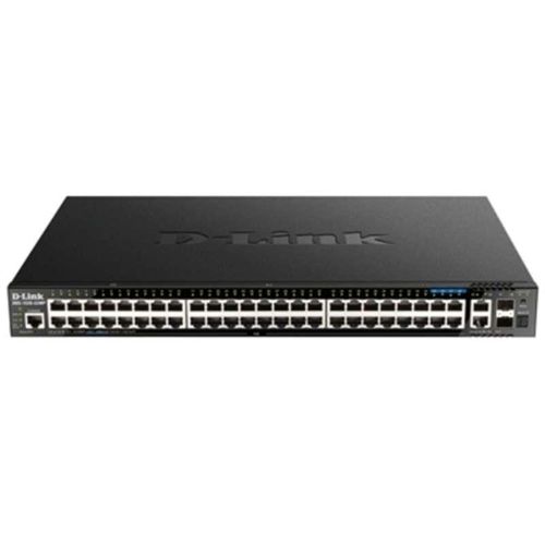 Schakelaar D-Link DGS-1520-52MP Zwart