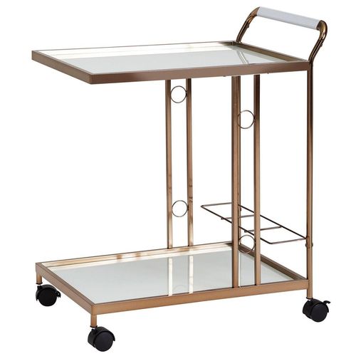 Servierwagen 80 x 67 x 45 cm Gold