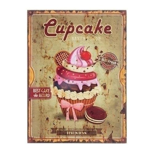 Holzschild "Cupcake I"