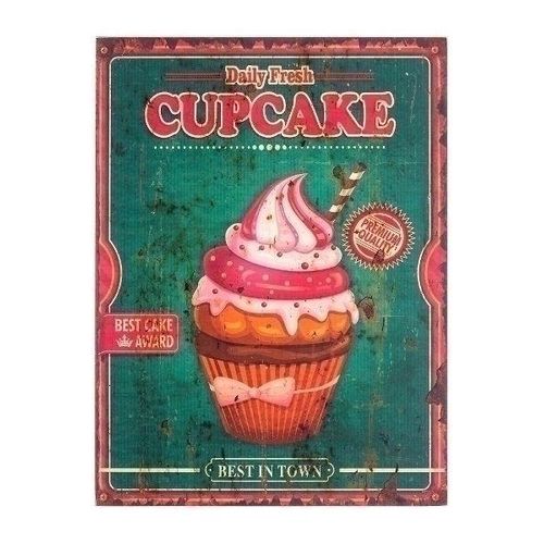 Holzschild "Cupcake II"