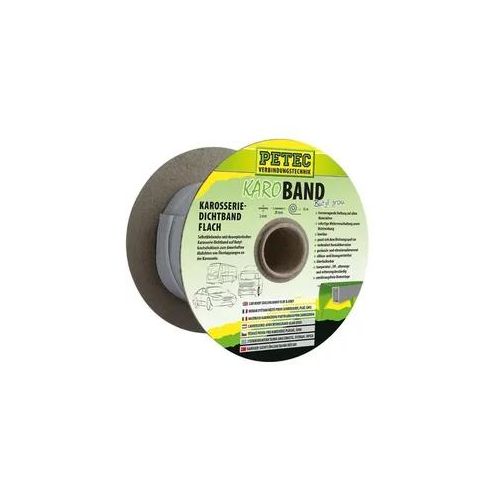 PETEC Karosserie-Dichtband Buthyl (20mm x 2mm 16m) Dichtstoff,Dichtband,Karosseriedichtstoff Grau 87520