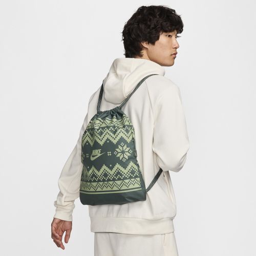 Nike Heritage Tas met trekkoord (13 liter) - Groen