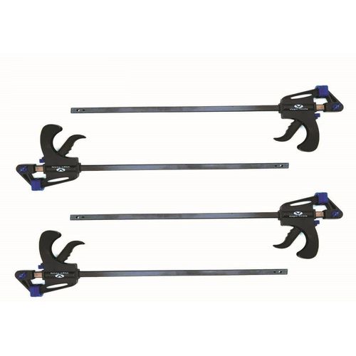 8 tlg Set Schnellspannzwingen 100/150/300/450 mm je 2 Stück