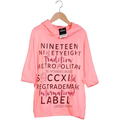 Soccx Damen Kapuzenpullover, neon, Gr. 36