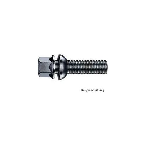 EIBACH Schraube mit bewegl. Kugelbund D=28 M14x1,5x 48mm SW19 Universal schwarz S4-7-14-50-48-19-B