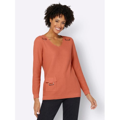 V-Ausschnitt-Pullover CASUAL LOOKS 