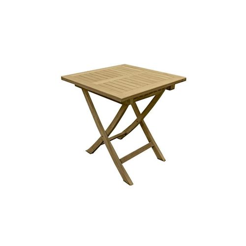 Harms Tisch SOLO, quadratisch, 70x70 cm Teak