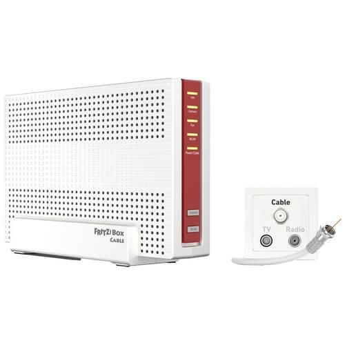 AVM FRITZ!Box 6690 Cable WLAN Router mit Modem Integriertes Modem: Kabel 2.4 GHz, 5 GHz 6000 MBit/s