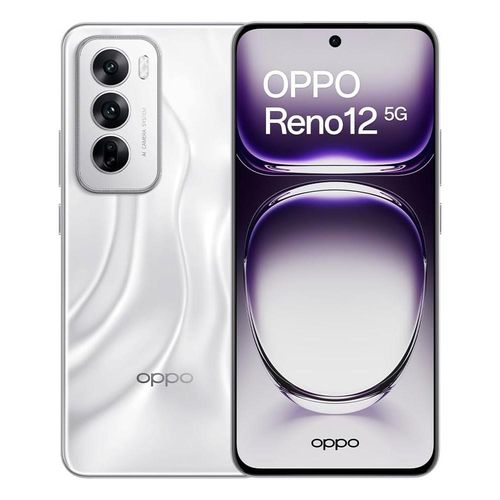 Oppo Reno12 256GB - Silber - Ohne Vertrag - Dual-SIM