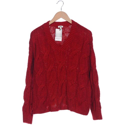 mavi Damen Pullover, rot, Gr. 36