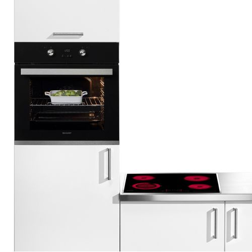 A (A+++ bis D) SHARP Backofen-Set 