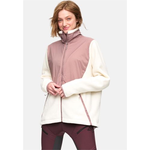 Outdoorjacke KARI TRAA "Røthe" Gr. L, grau (taupe) Damen Jacken mit windbeständigem Material