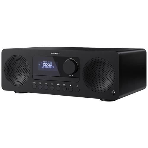 Sharp XL-B720D Stereoanlage Bluetooth®, AUX, CD, DAB+, USB, Inkl. Fernbedienung 60 W Schwarz