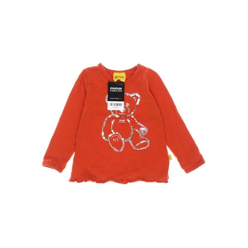 Steiff Damen Langarmshirt, orange, Gr. 92