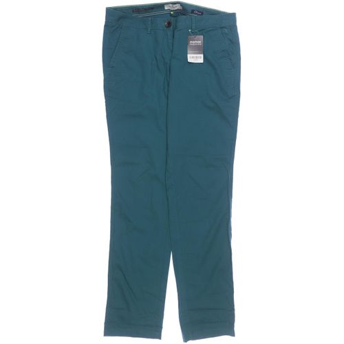 TOM Tailor Denim Damen Stoffhose, türkis, Gr. 38