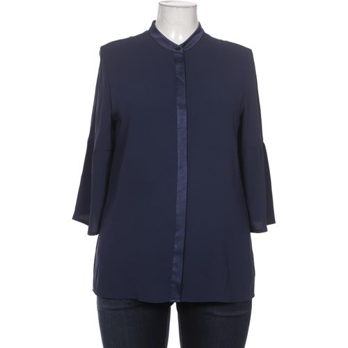 Rene Lezard Damen Bluse, marineblau, Gr. 44